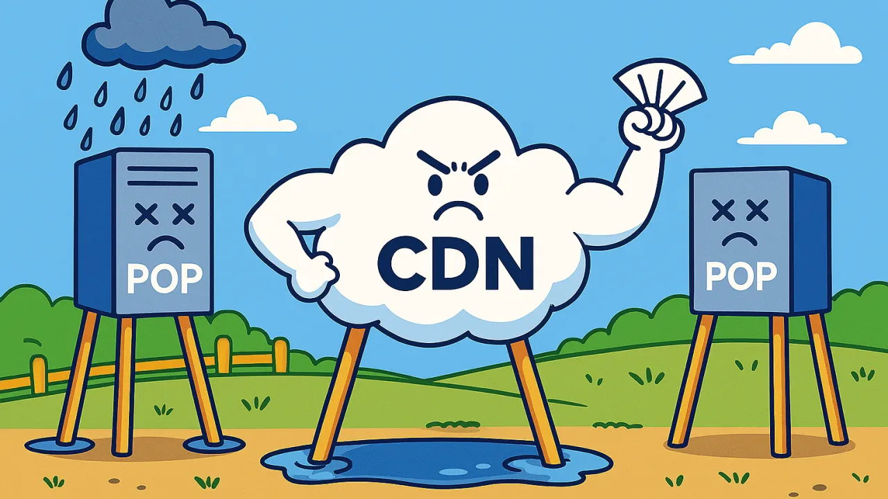 CDN comic illustration.