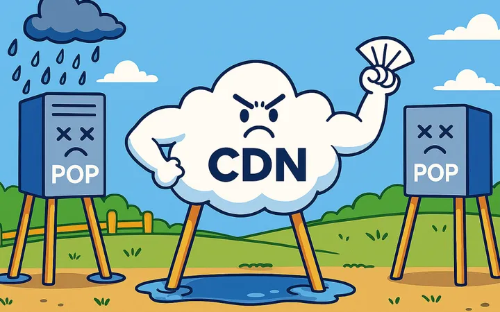 CDN comic illustration.