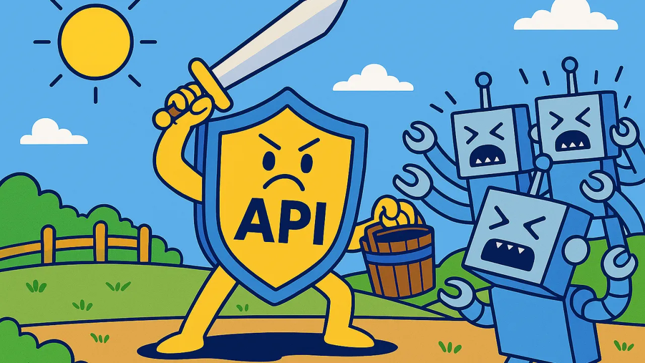 RateLimiting comic illustration.