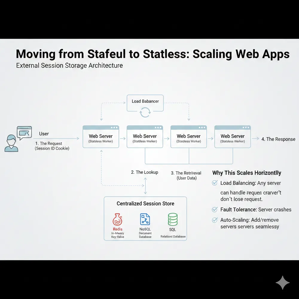 Moving from stateful to stateless Moving from stateful to stateless